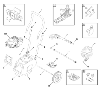Part Location Diagram of 707448 Briggs and Stratton Bracket